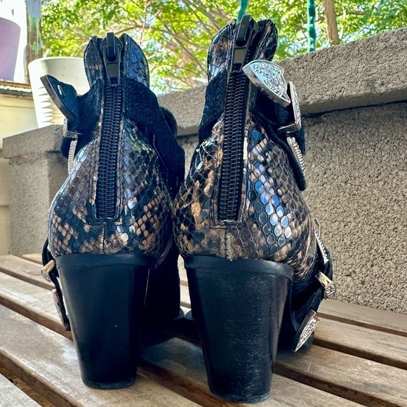 jeffrey campbell free people icon western boot size 7.5 - Picture 5 of 16